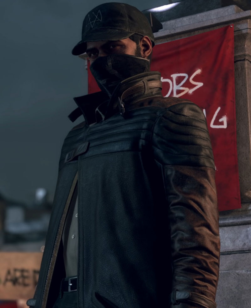 Aiden Pearce Watch Dogs Legion Leather Coat Aiden Pearce Watch Dogs Legion Leather Coat - Image 2