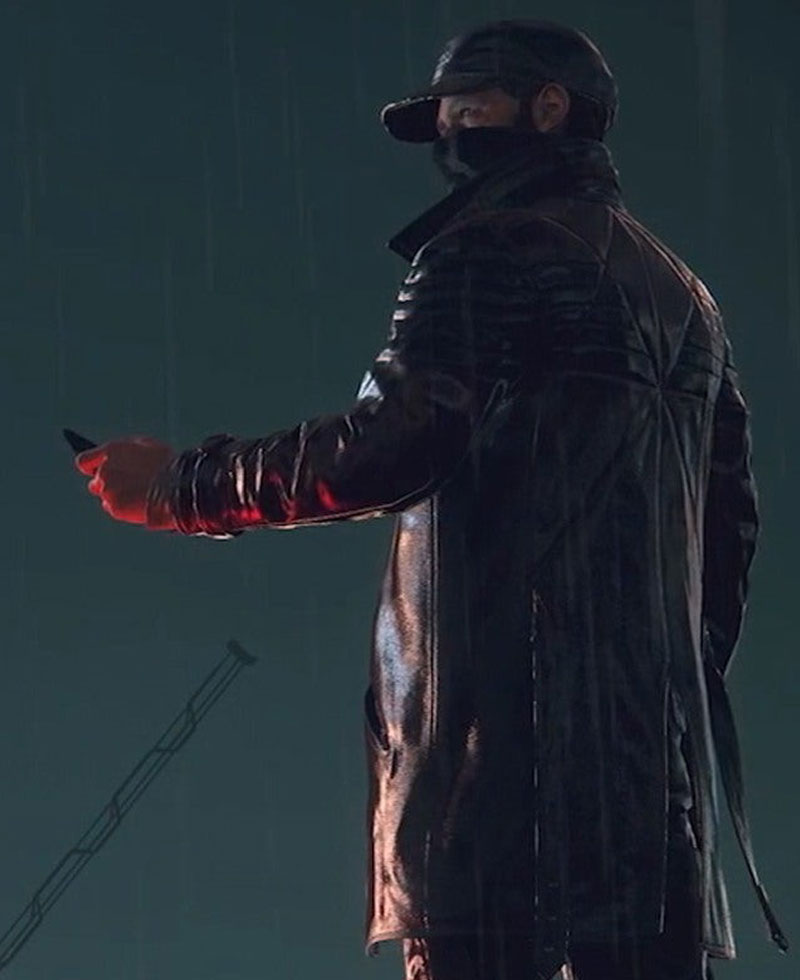 Aiden Pearce Watch Dogs Legion Leather Coat Aiden Pearce Watch Dogs Legion Leather Coat - Image 5
