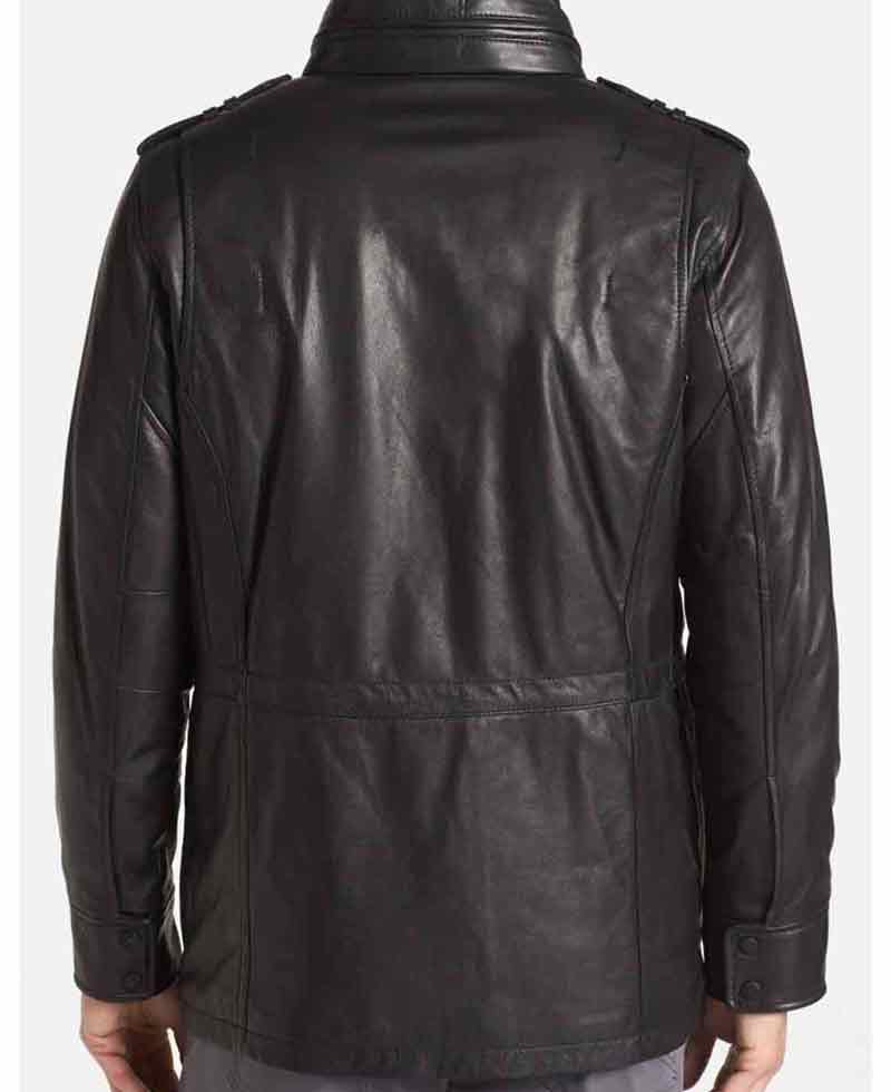 Liam Neeson Taken 3 Leather Jacket Liam Neeson Taken 3 Leather Jacket - Image 4