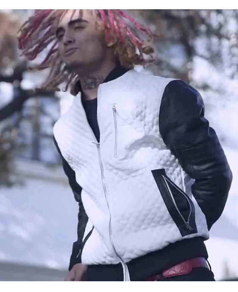Lil Pump Flex Like Ouu Leather Jacket Lil Pump Flex Like Ouu Leather Jacket - Image 3