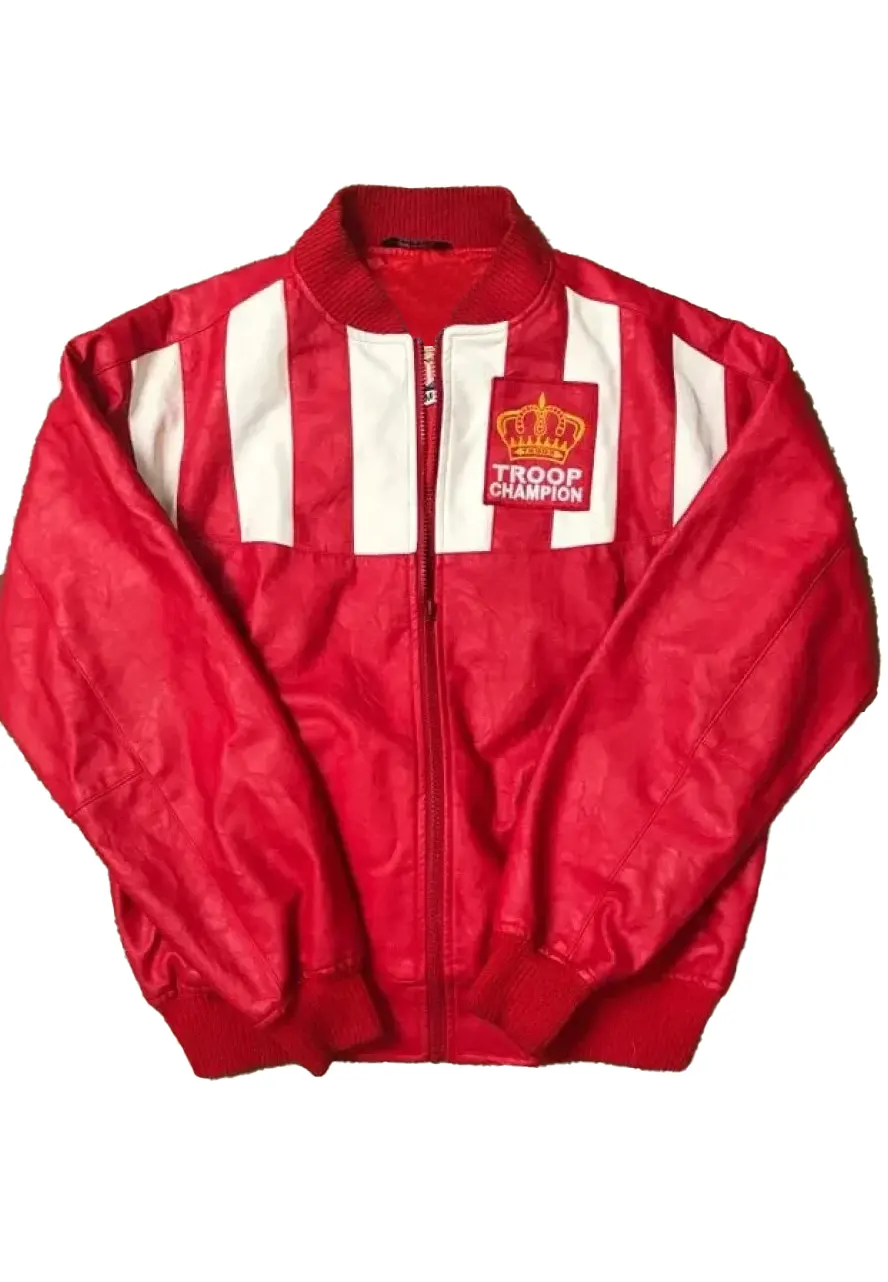 LL Cool J Troop Red Jacket LL Cool J Troop Red Jacket