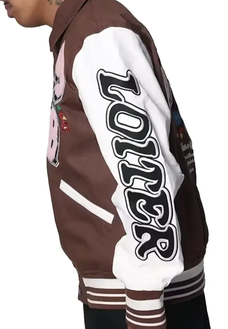 Loiter Flaws Varsity Jacket Loiter Flaws Varsity Jacket - Image 8