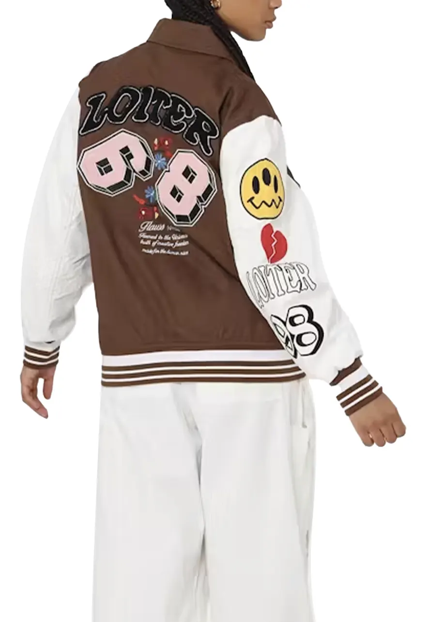 Loiter Flaws Varsity Jacket Loiter Flaws Varsity Jacket - Image 2