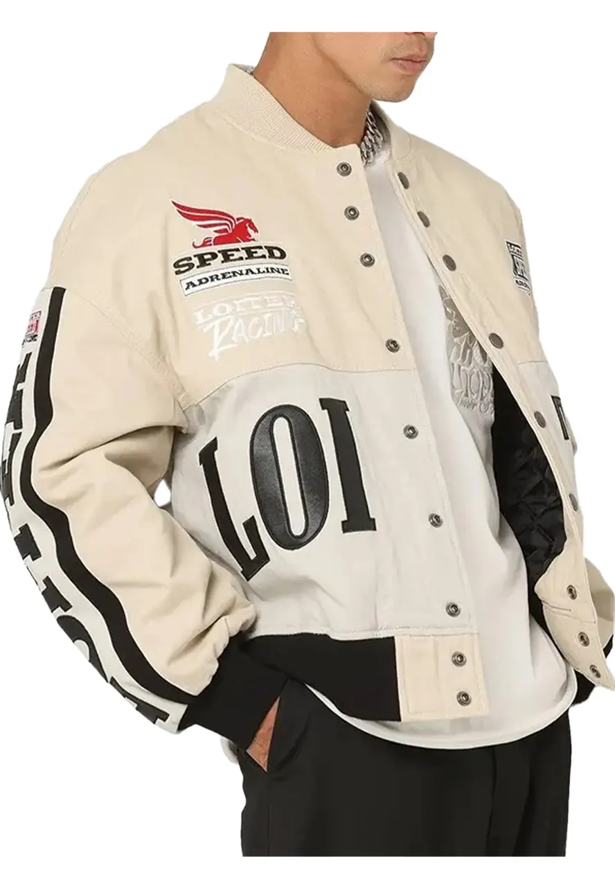 Loiter Motorsport Beige Jacket Loiter Motorsport Beige Jacket