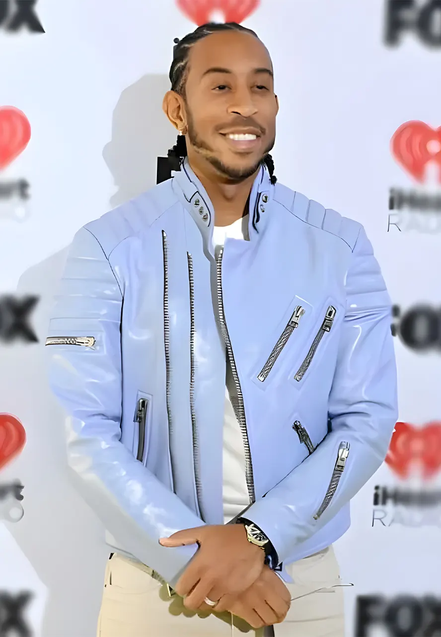 Ludacris 2024 iHeartRadio Leather Jacket Ludacris 2024 iHeartRadio Leather Jacket