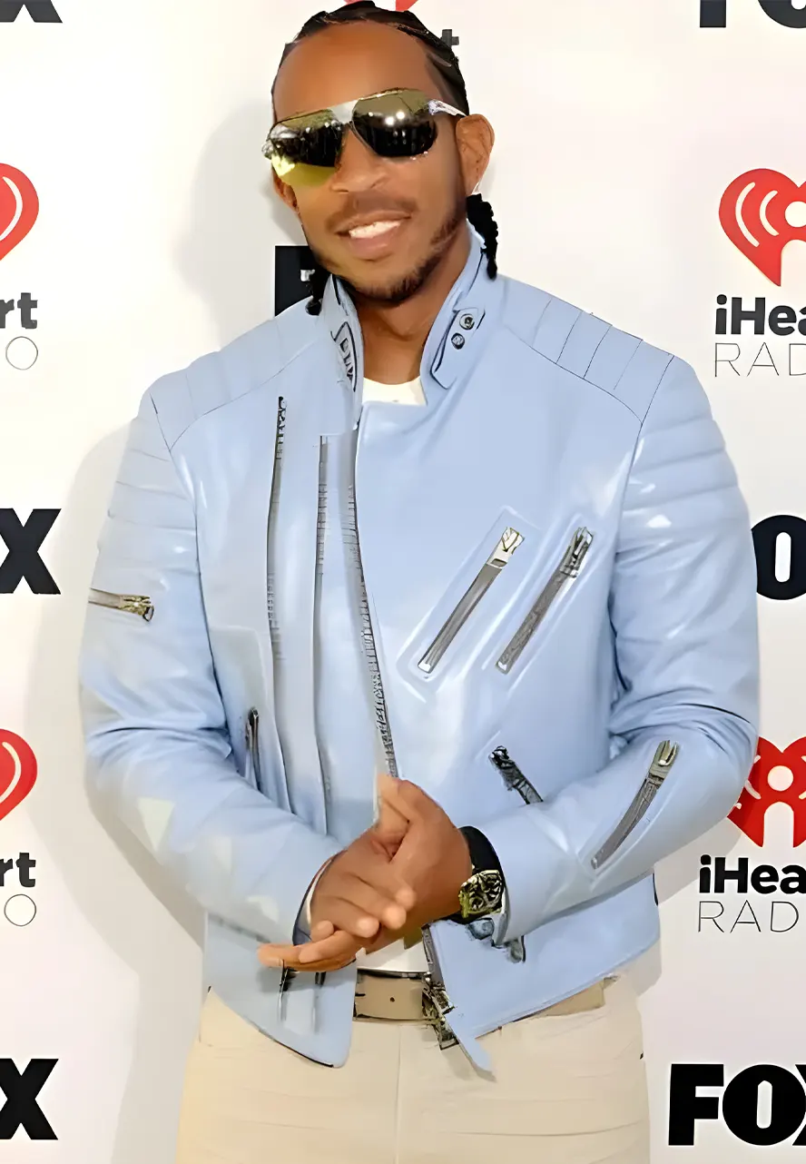 Ludacris 2024 iHeartRadio Leather Jacket Ludacris 2024 iHeartRadio Leather Jacket - Image 2