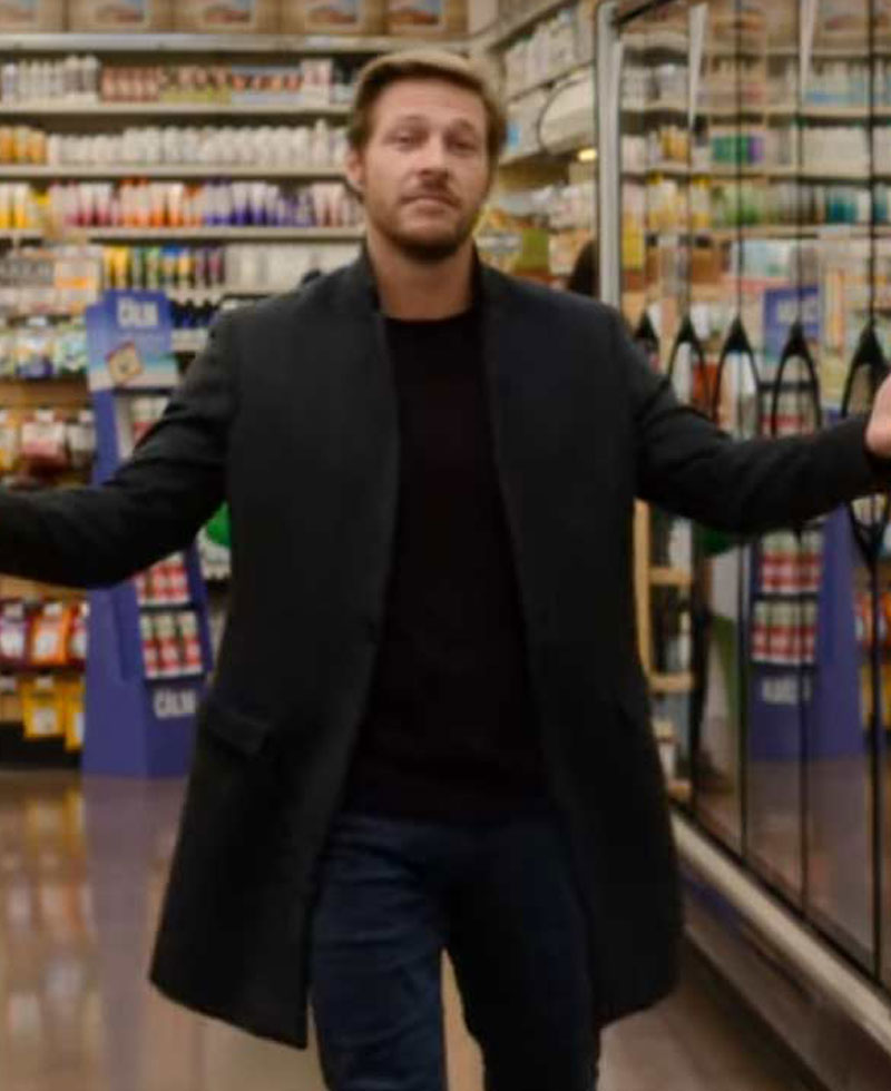 Holidate Luke Bracey Wool Coat Holidate Luke Bracey Wool Coat