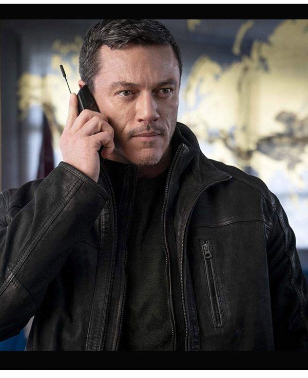 Luke Evans Anna Leather Jacket