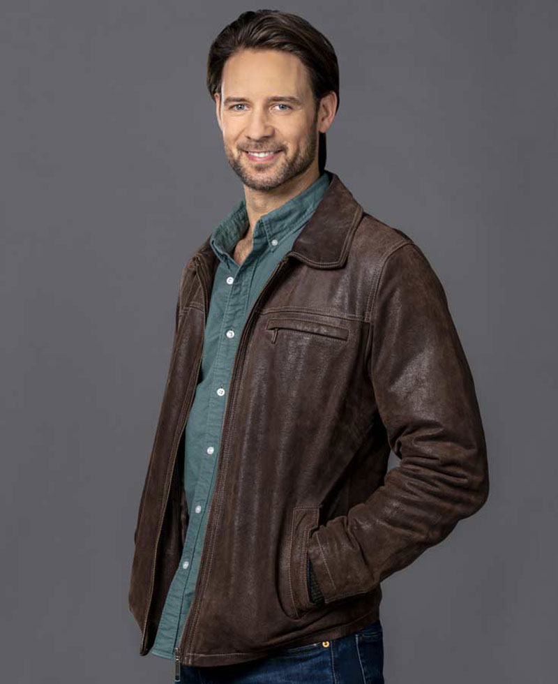 Steve Lund Unlocking Christmas Leather Jacket Steve Lund Unlocking Christmas Leather Jacket