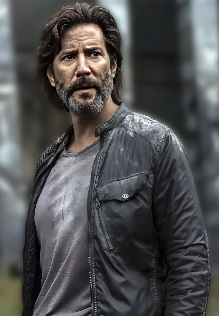 Macgyver Henry Ian Cusick Black Leather Jacket Macgyver Henry Ian Cusick Black Leather Jacket - Image 6