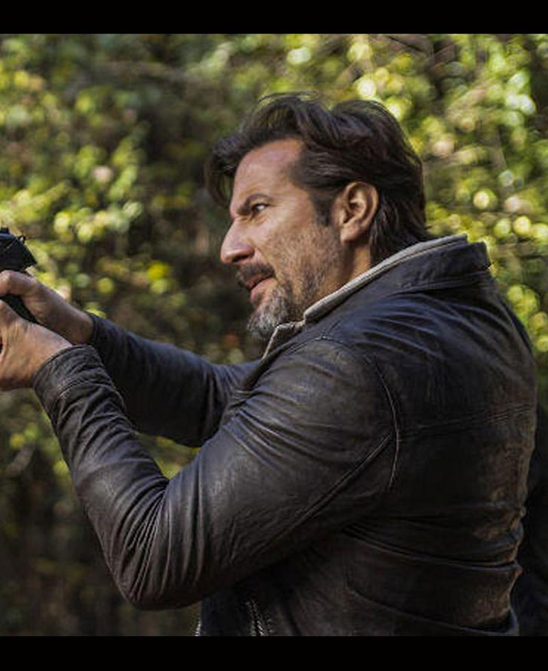 Macgyver Henry Ian Cusick Black Leather Jacket Macgyver Henry Ian Cusick Black Leather Jacket - Image 7