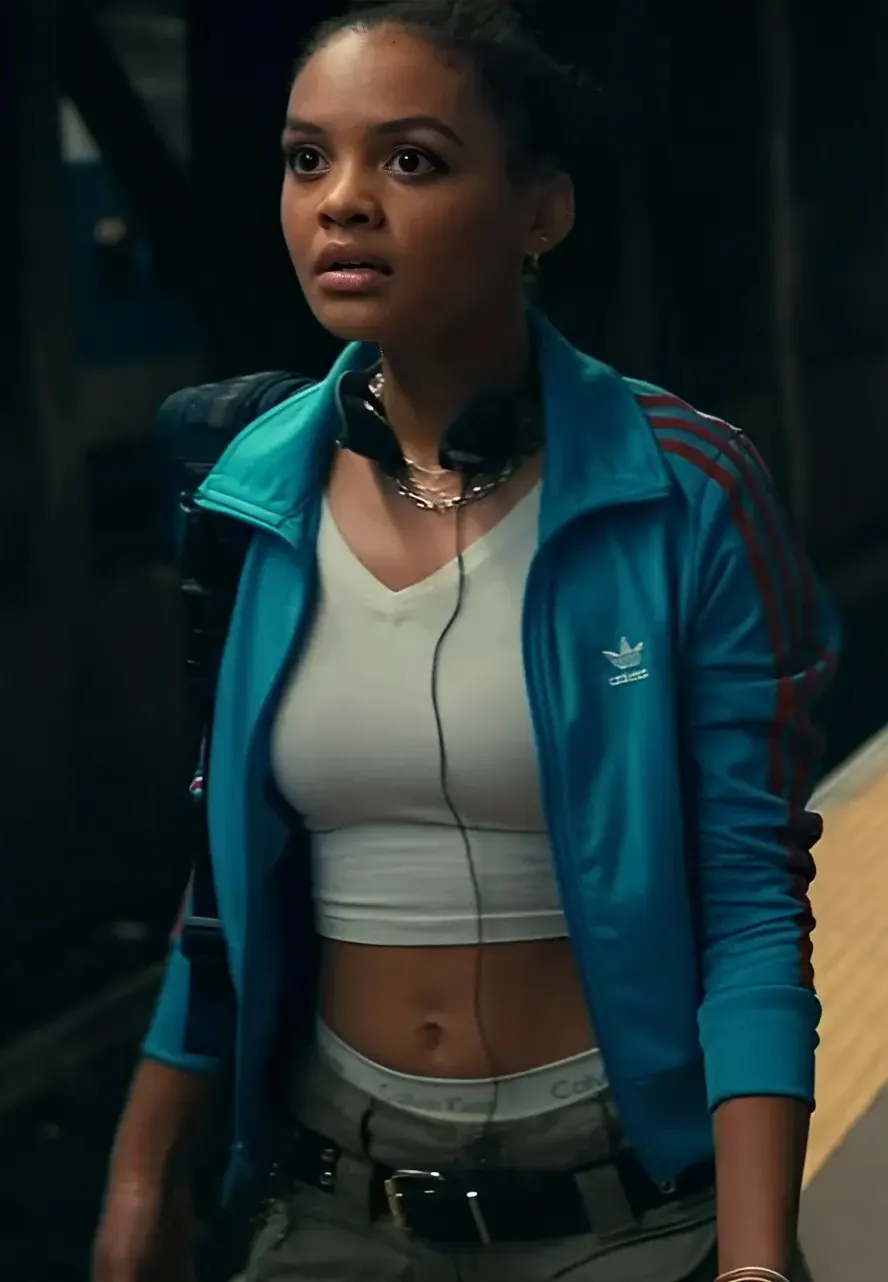 Madame Web Celeste O Connor Track Jacket Madame Web Celeste O Connor Track Jacket - Image 3