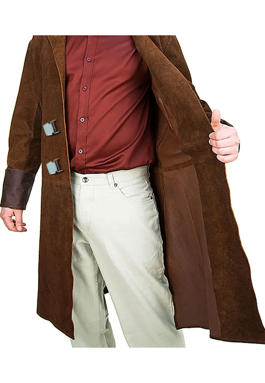 Malcolm Reynolds Firefly Suede Coat Malcolm Reynolds Firefly Suede Coat - Image 2