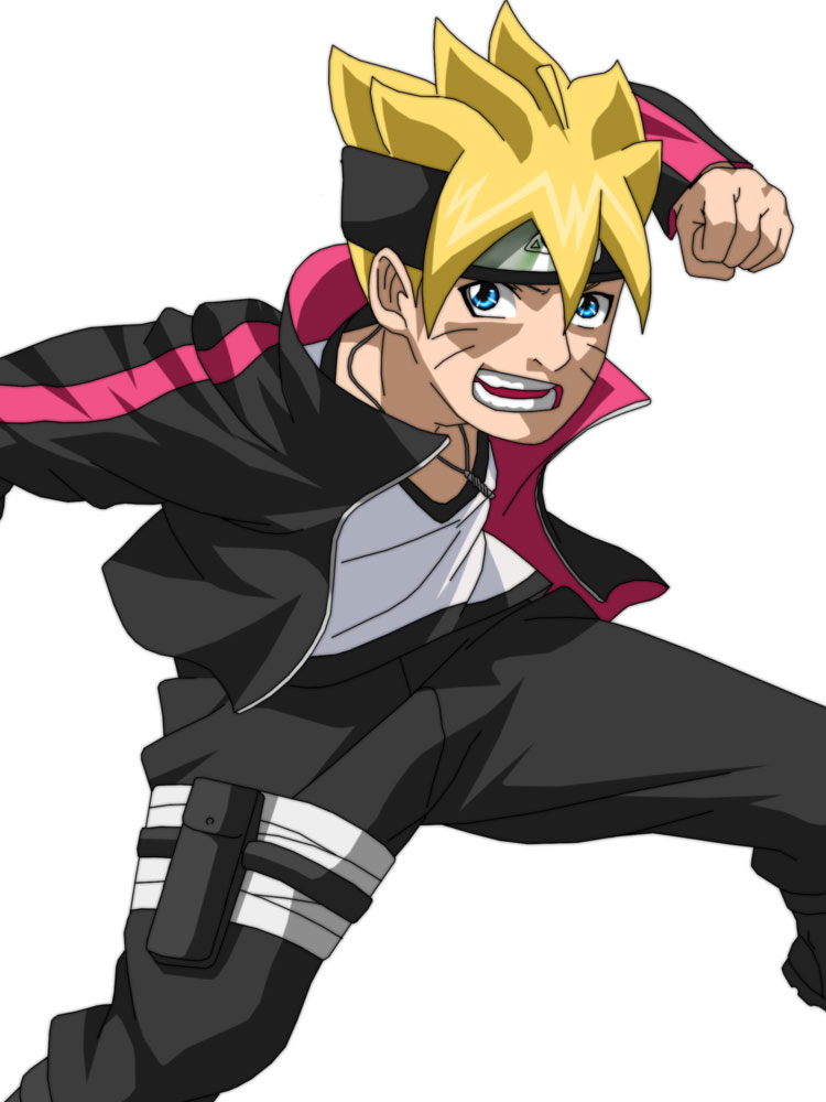Boruto Uzumaki Naruto Black Jacket Boruto Uzumaki Naruto Black Jacket - Image 3