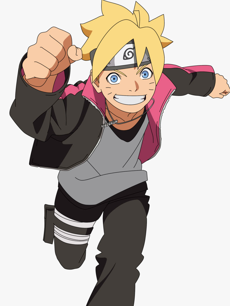 Boruto Uzumaki Naruto Black Jacket Boruto Uzumaki Naruto Black Jacket - Image 2