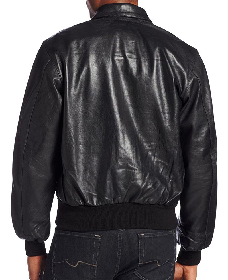 Glow Sam Sylvia Bomber Leather Jacket Glow Sam Sylvia Bomber Leather Jacket - Image 2