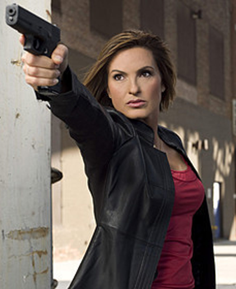 Olivia Benson Law & Order Mariska Hargitay Jacket mariska hargitay leather jacket