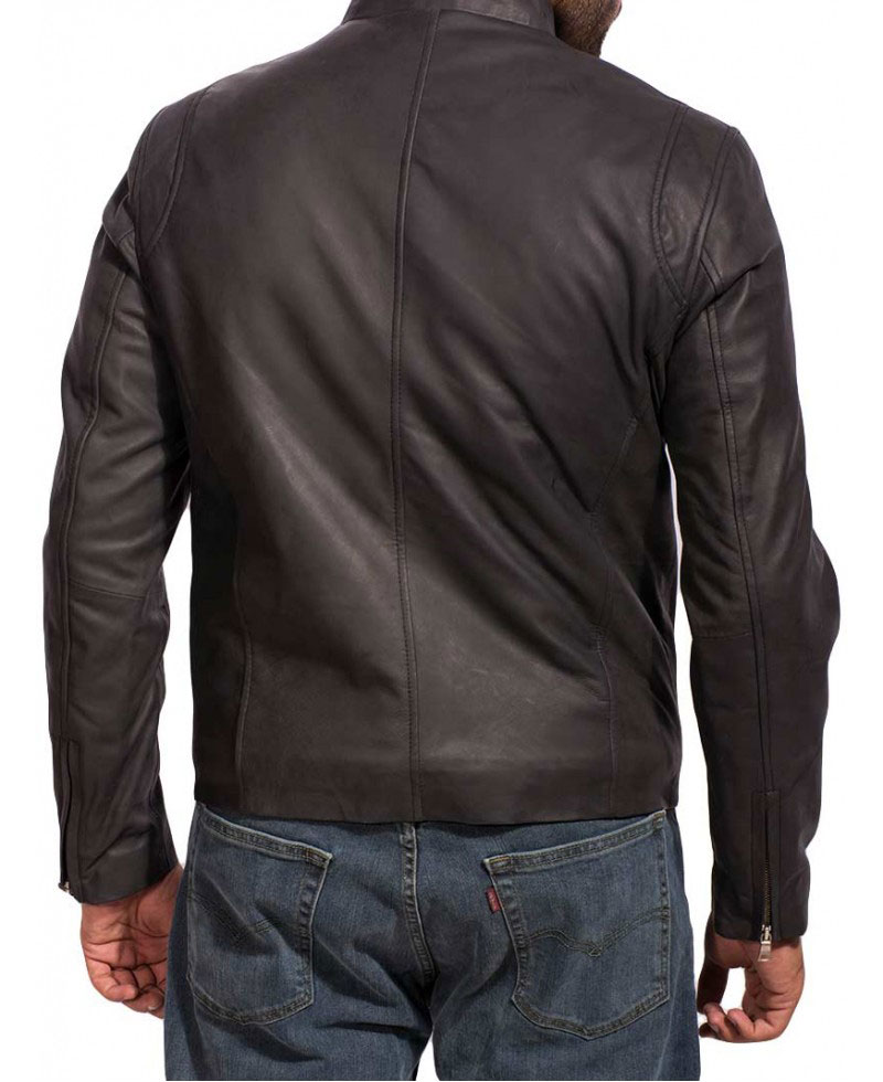 Mark Wahlberg The Other Guys Leather Jacket Mark Wahlberg The Other Guys Leather Jacket - Image 2