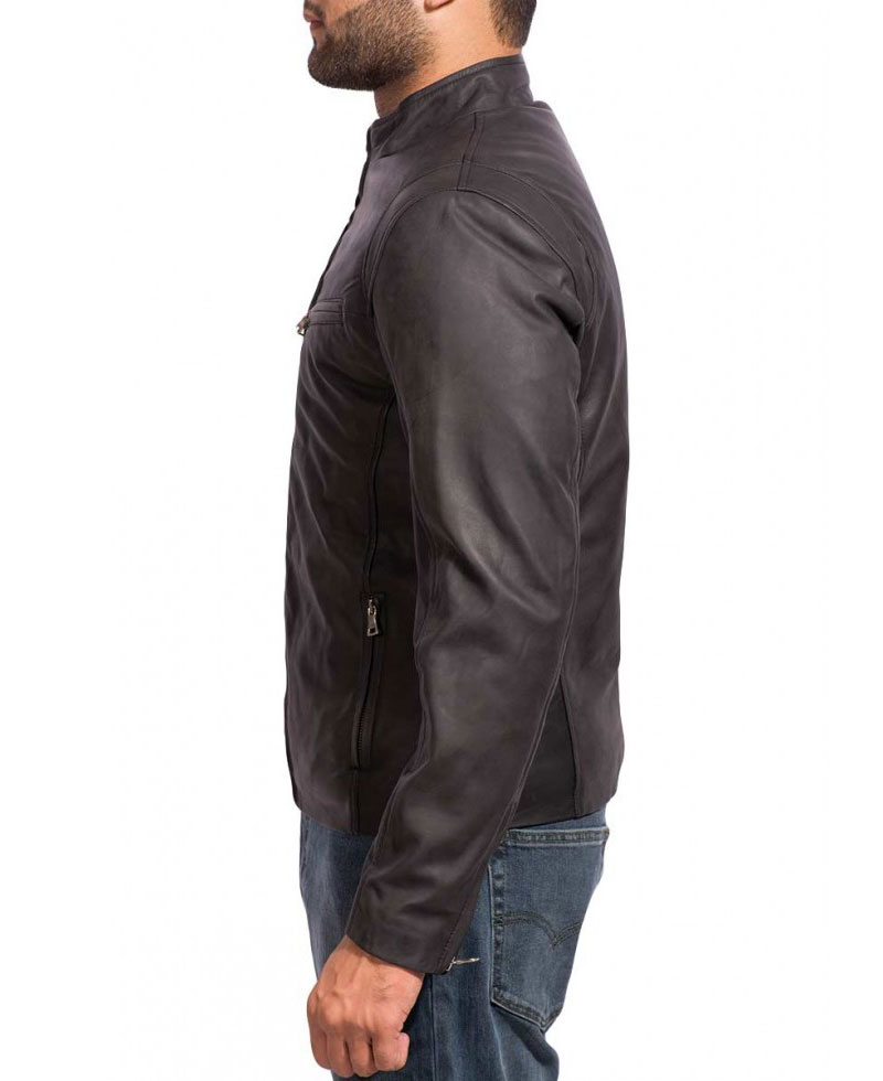 Mark Wahlberg The Other Guys Leather Jacket Mark Wahlberg The Other Guys Leather Jacket - Image 3