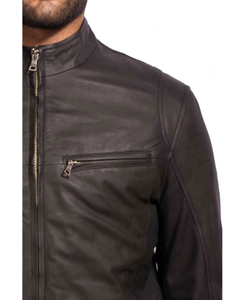 Mark Wahlberg The Other Guys Leather Jacket Mark Wahlberg The Other Guys Leather Jacket - Image 7