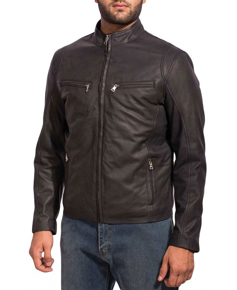 Mark Wahlberg The Other Guys Leather Jacket Mark Wahlberg The Other Guys Leather Jacket - Image 6