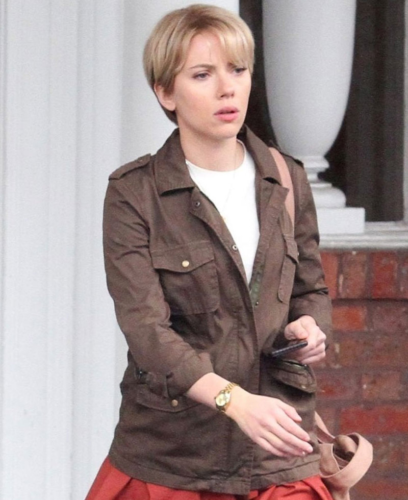 Marriage Story Scarlett Johansson Brown Jacket Marriage Story Scarlett Johansson Brown Jacket