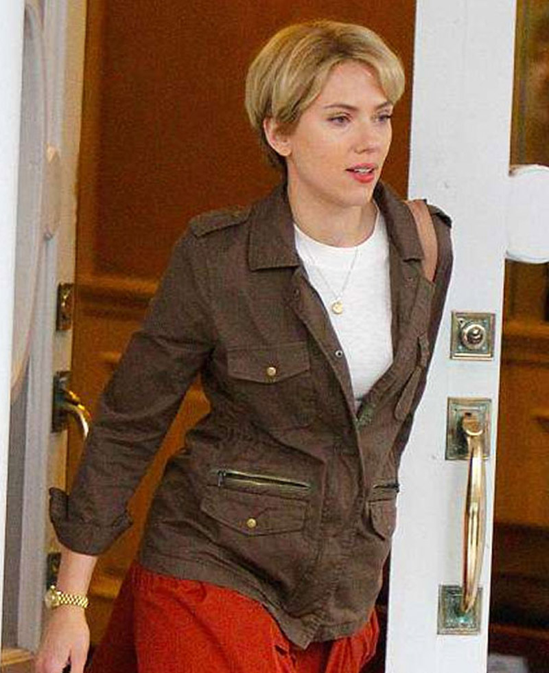 Marriage Story Scarlett Johansson Brown Jacket Marriage Story Scarlett Johansson Brown Jacket - Image 3