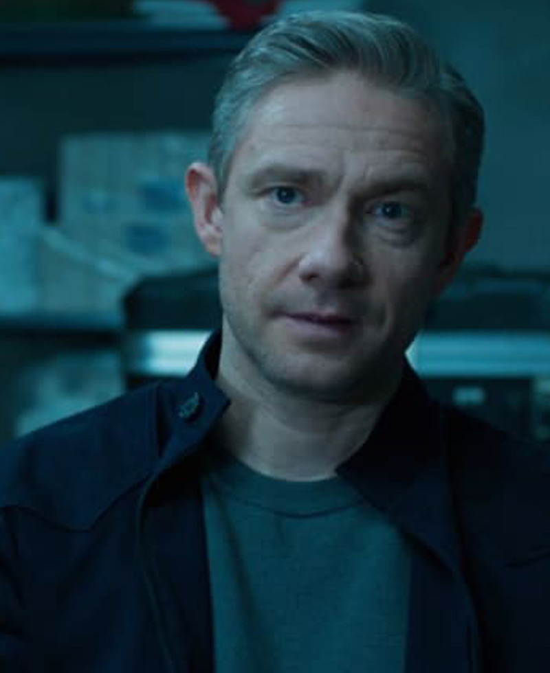 Black Panther Martin Freeman Jacket Black Panther Martin Freeman Jacket - Image 4