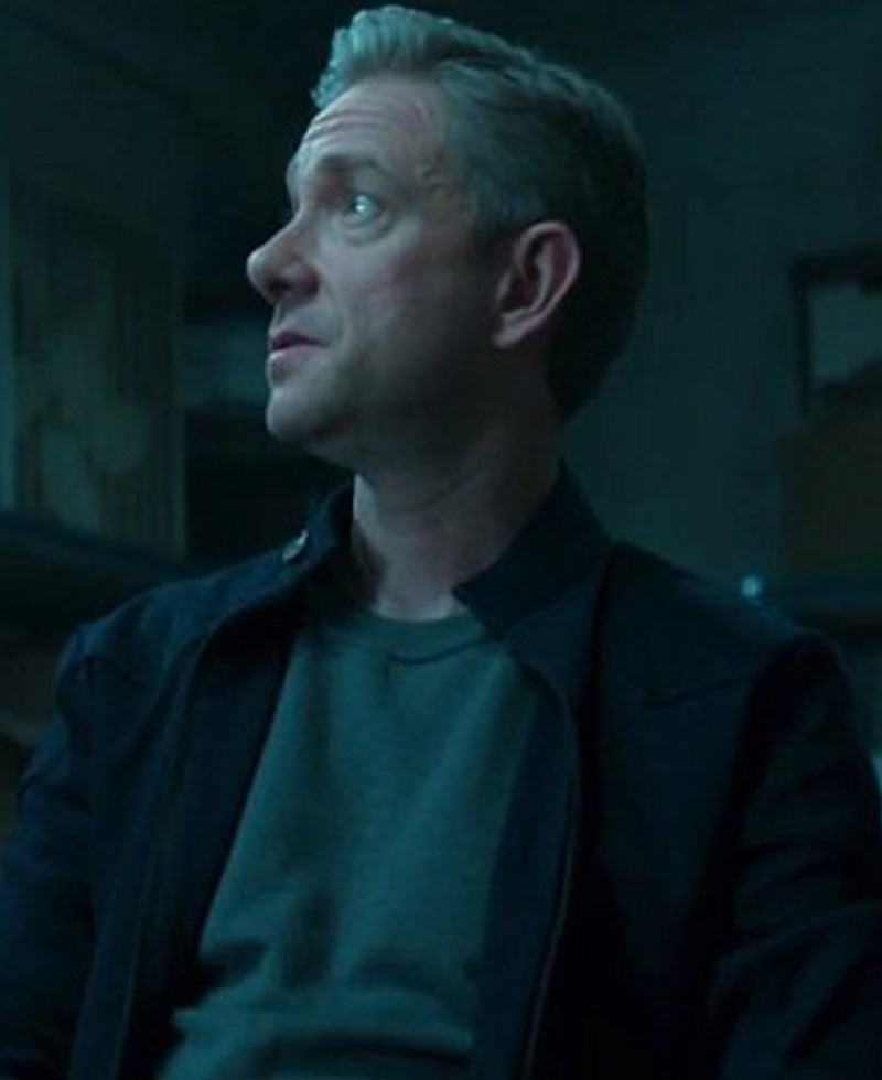 Black Panther Martin Freeman Jacket Black Panther Martin Freeman Jacket - Image 3
