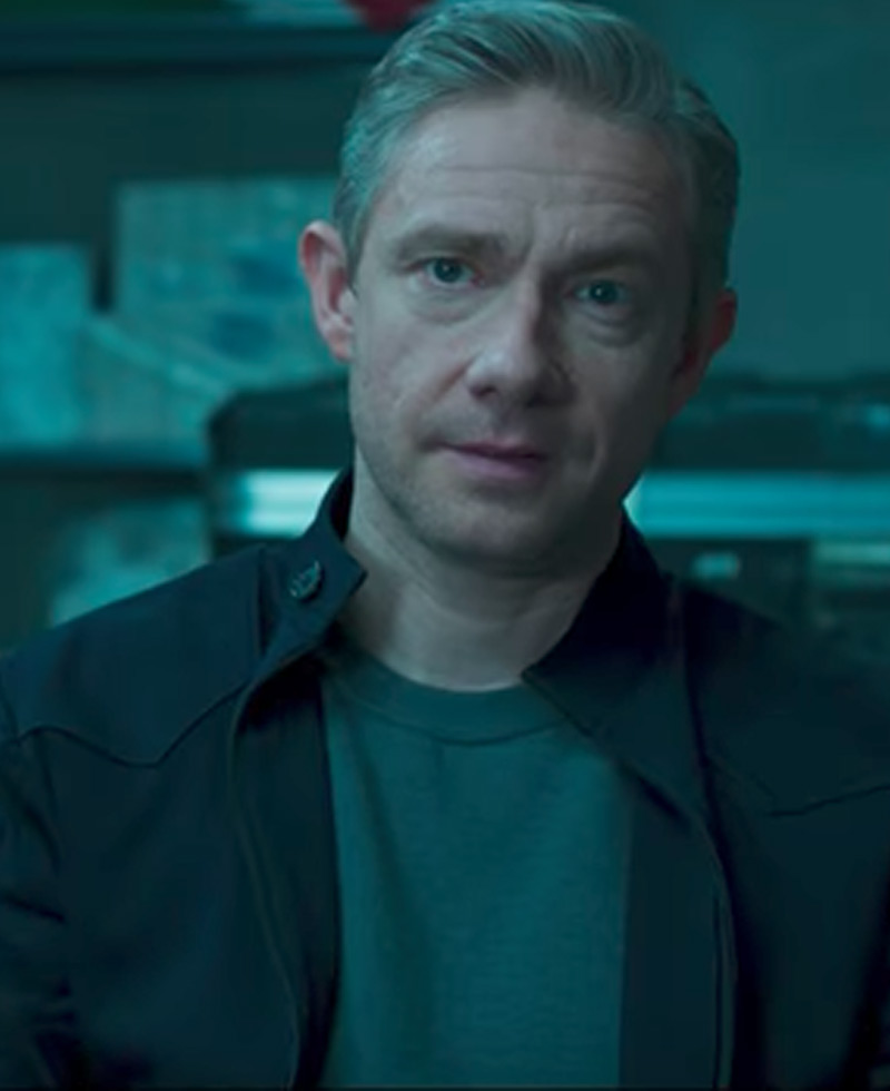 Black Panther Martin Freeman Jacket Black Panther Martin Freeman Jacket - Image 2