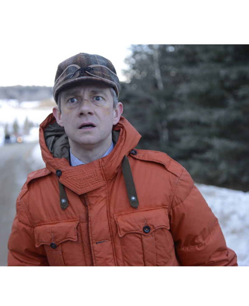 Martin Freeman Fargo Orange Jacket Martin Freeman Fargo Orange Jacket - Image 6