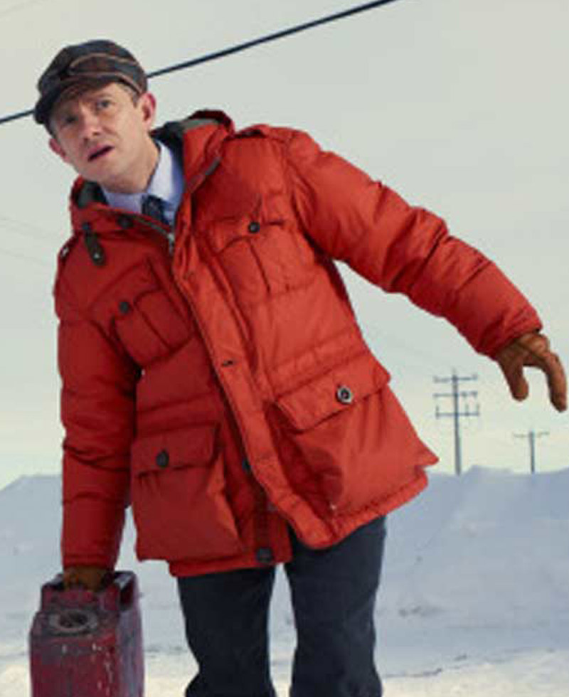 Martin Freeman Fargo Orange Jacket Martin Freeman Fargo Orange Jacket - Image 5