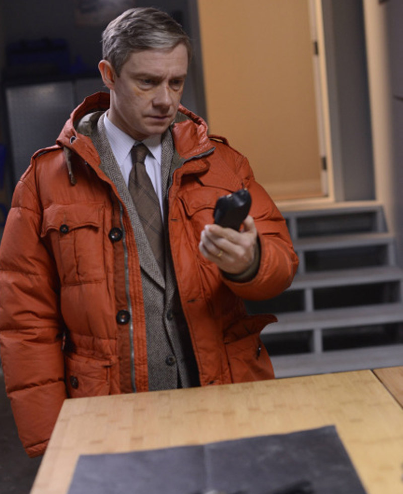 Martin Freeman Fargo Orange Jacket Martin Freeman Fargo Orange Jacket - Image 3