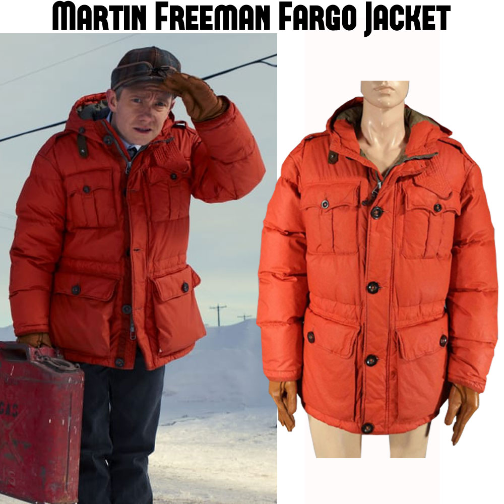 Martin Freeman Fargo Orange Jacket Martin Freeman Fargo Orange Jacket - Image 7