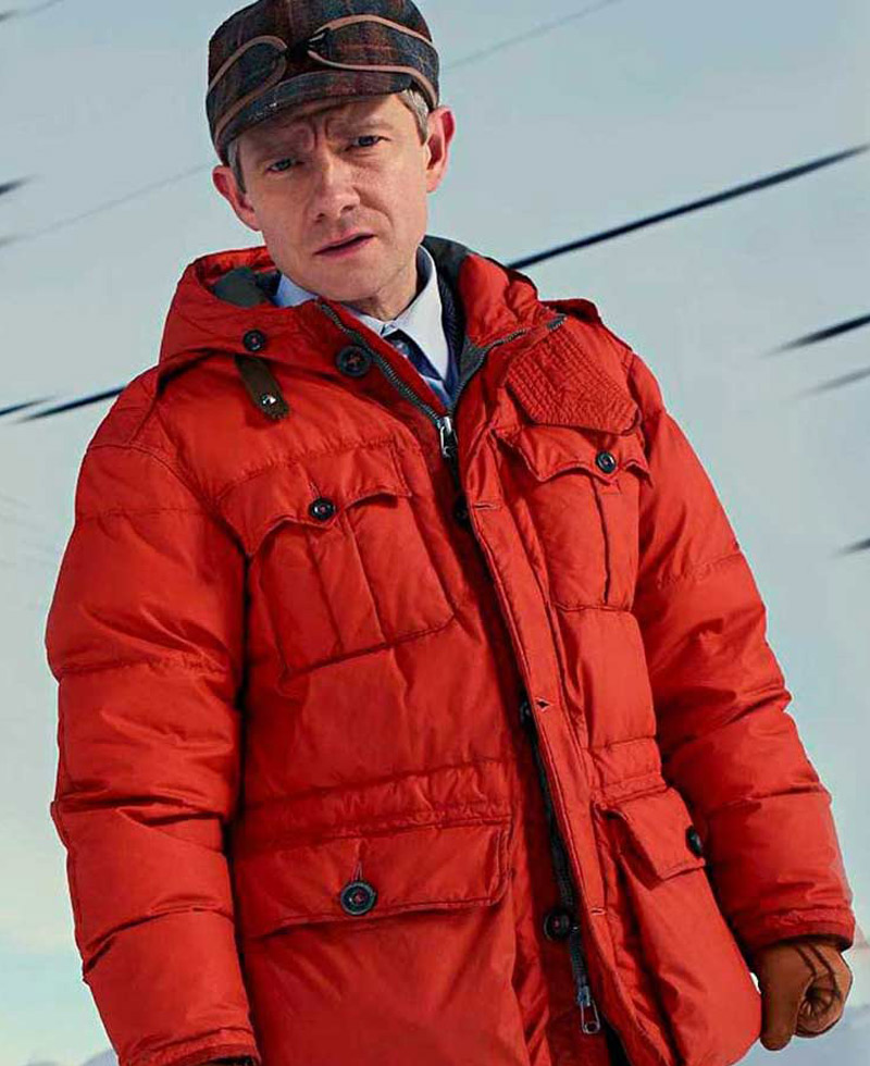 Martin Freeman Fargo Orange Jacket Martin Freeman Fargo Orange Jacket - Image 4