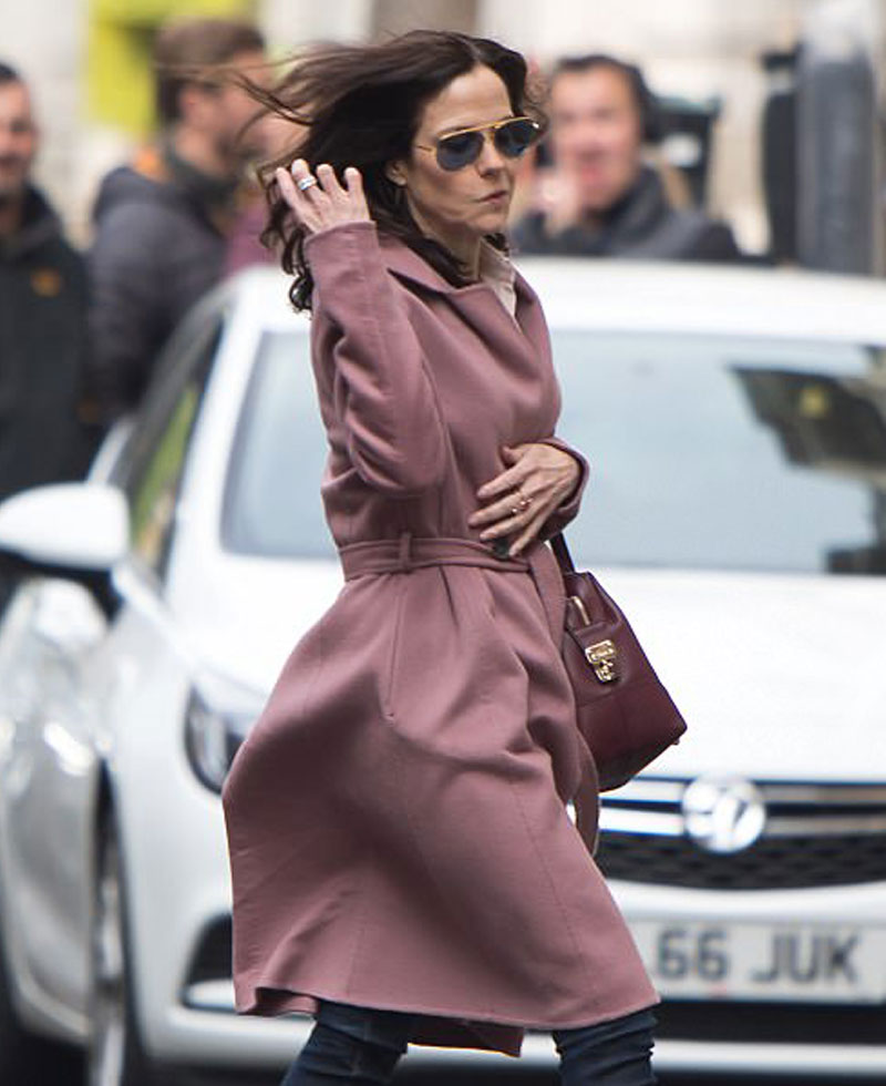 Red Sparrow Mary Louise Parker Coat Red Sparrow Mary Louise Parker Coat - Image 4