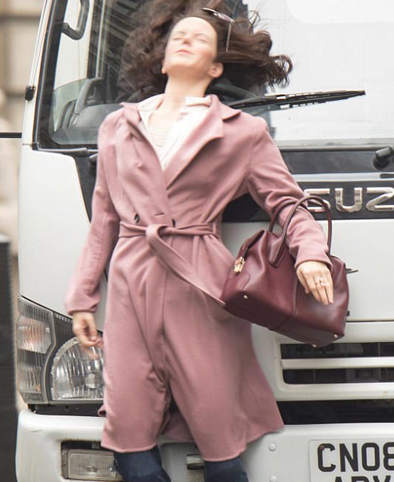Red Sparrow Mary Louise Parker Coat Red Sparrow Mary Louise Parker Coat - Image 5