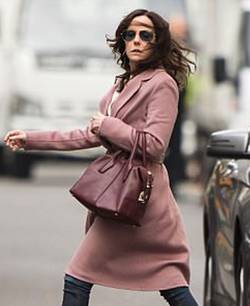 Red Sparrow Mary Louise Parker Coat Red Sparrow Mary Louise Parker Coat - Image 3