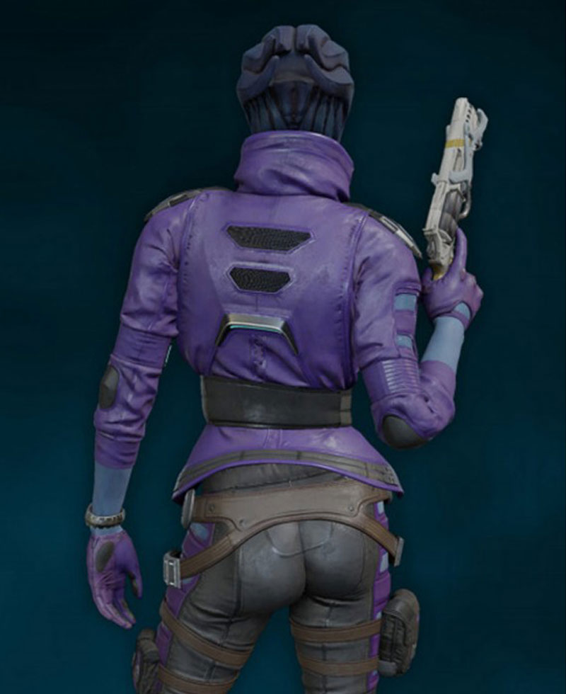 Mass Effect Andromeda Pelessaria B'Sayle Leather Jacket Mass Effect Andromeda Pelessaria B'Sayle Leather Jacket - Image 5