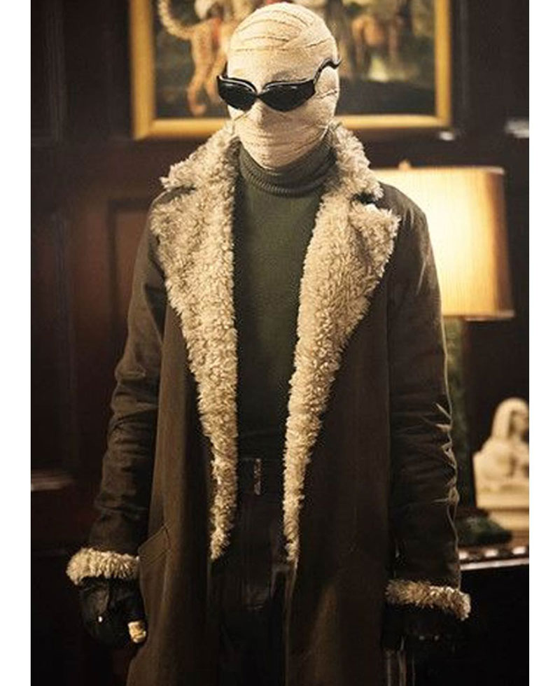 Matt Bomer Doom Patrol Larry Trainor Trench Coat Matt Bomer Doom Patrol Larry Trainor Trench Coat - Image 2