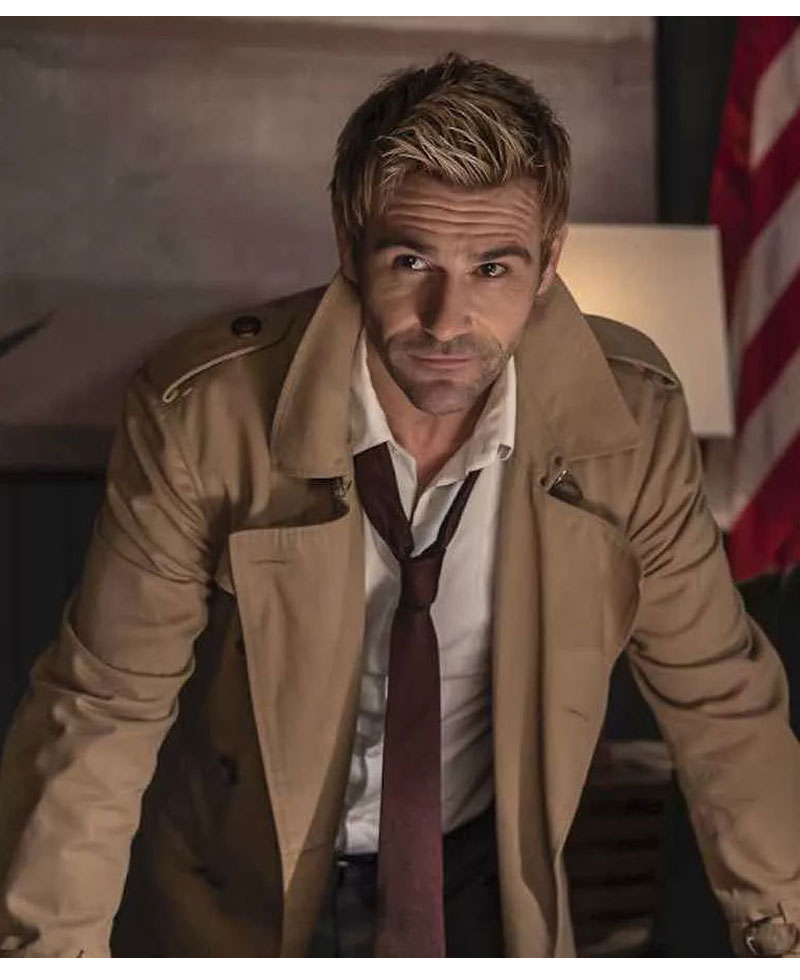 Matt Ryan Legends of Tomorrow Coat Matt Ryan Legends of Tomorrow Coat - Image 2