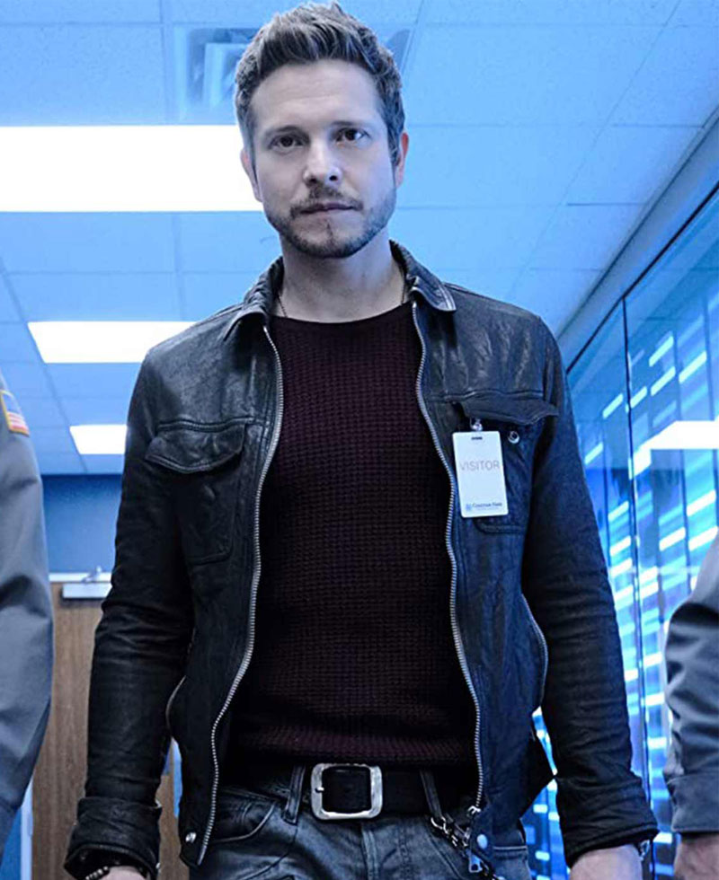 The Resident TV Series Matt Czuchry Black Leather Jacket The Resident TV Series Matt Czuchry Black Leather Jacket