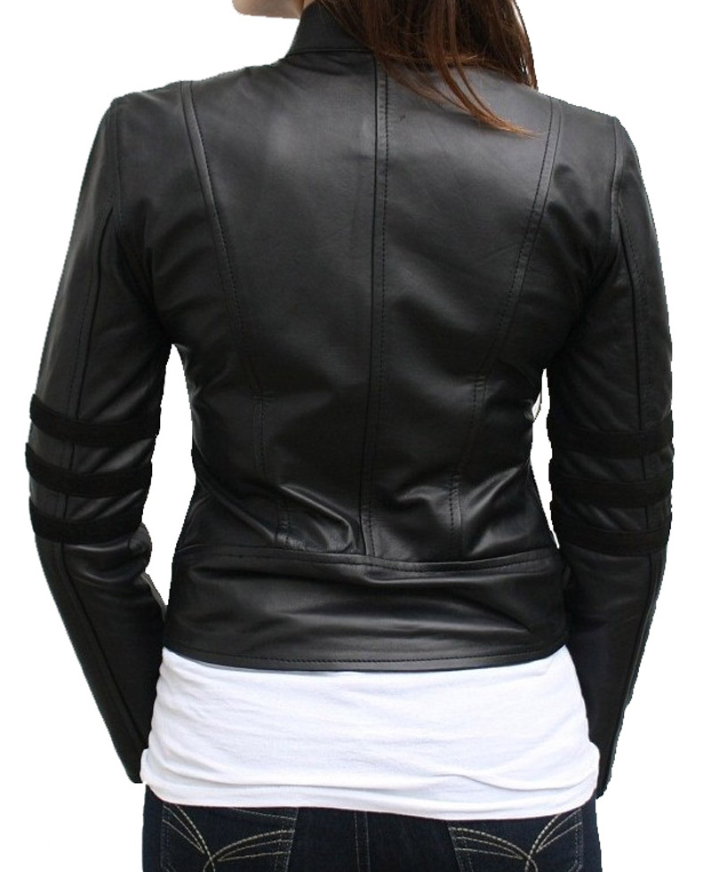 Jessica Alba Dark Angel Max Guevara Leather Jacket Jessica Alba Dark Angel Max Guevara Leather Jacket - Image 2