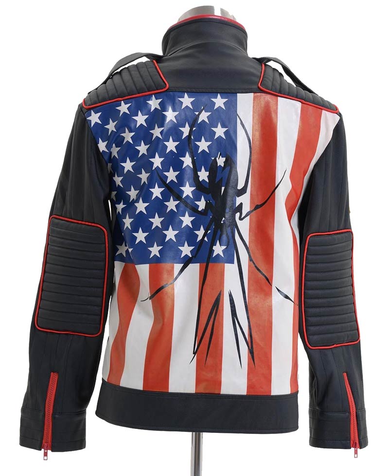 MCR Danger Days Jet Star Leather Jacket MCR Danger Days Jet Star Leather Jacket - Image 2