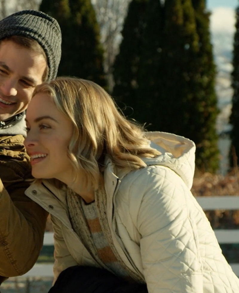 Timeless Love Rachel Skarsten White Coat Timeless Love Rachel Skarsten White Coat - Image 5