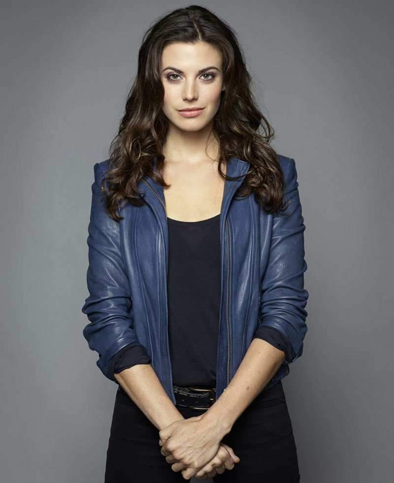 Riley Neal Intelligence Meghan Ory Leather Jacket