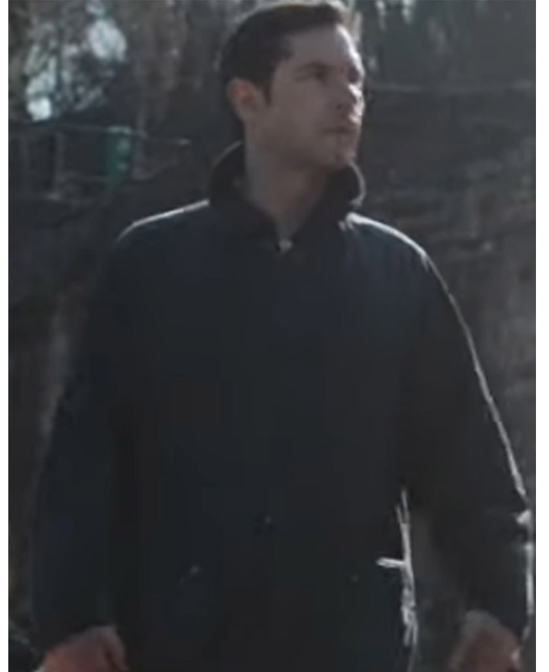 Melvil Poupaud By The Grace of God Black Jacket Melvil Poupaud By The Grace of God Black Jacket - Image 3