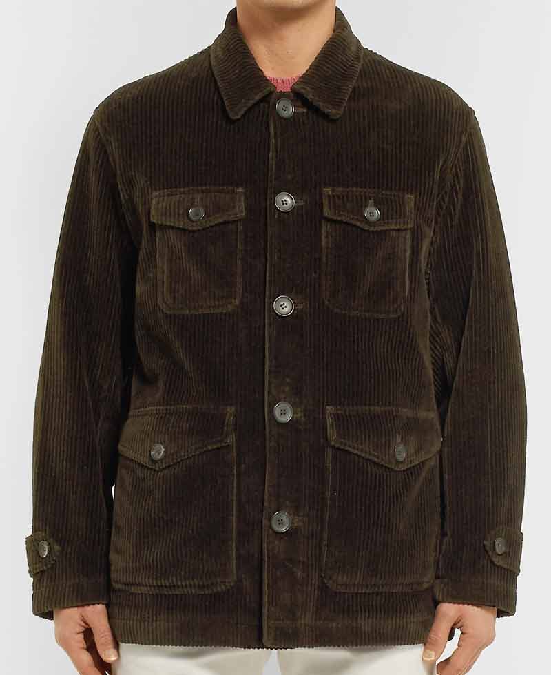 Men's 19th Century Style Brown Corduroy Jacket Men's 19th Century Style Brown Corduroy Jacket - Image 4