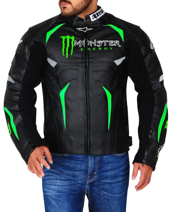 Men's Monster Energy Alpinestars Motorcycle Jacket