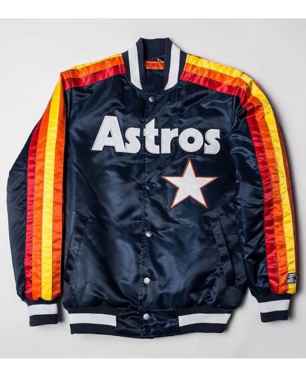 houston astros satin jacket